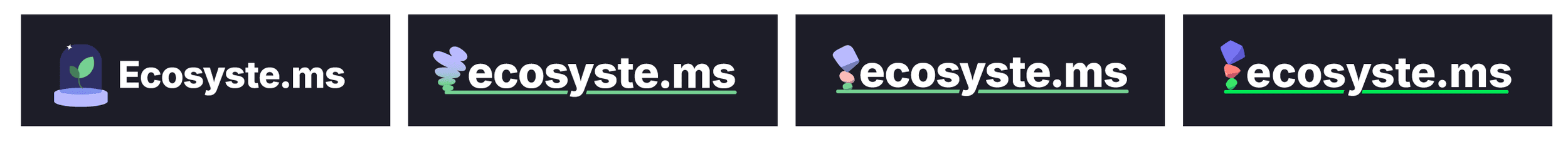 Iterating on the brand from the first concept to the final logo design