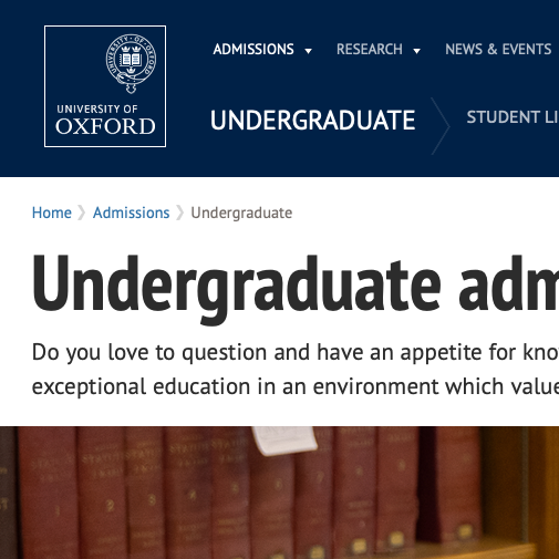The University of Oxford
