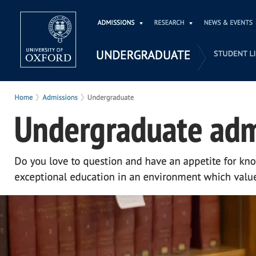 The University of Oxford